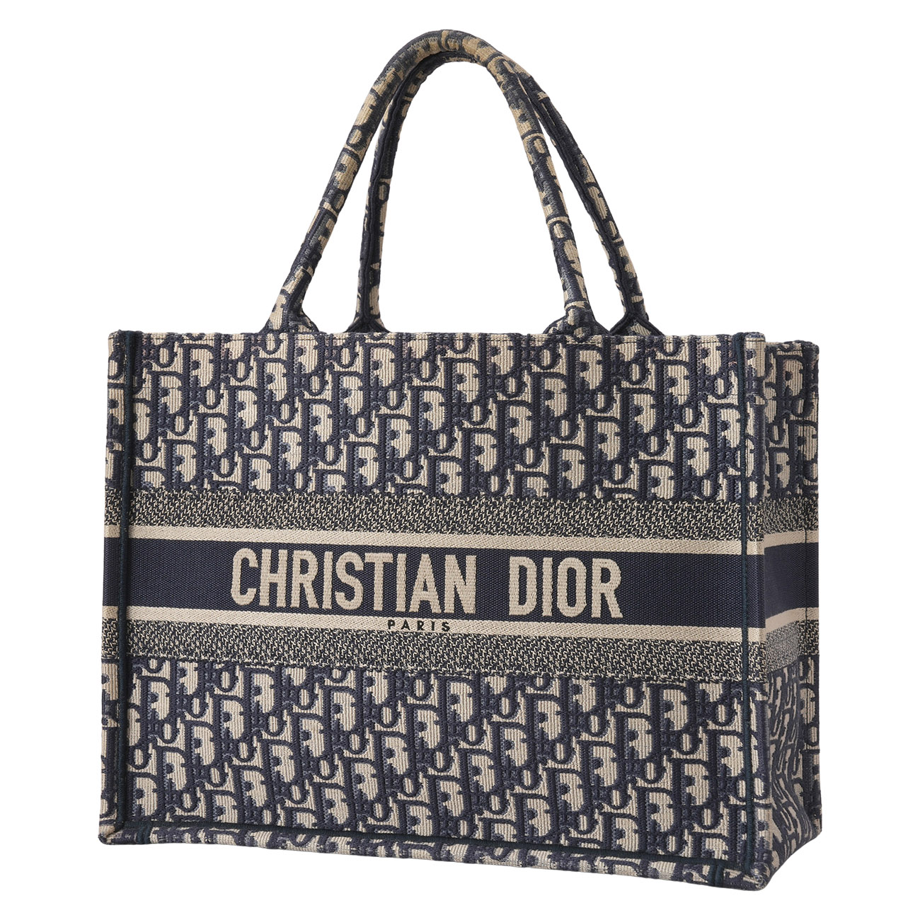 CHRISTIAN DIOR(USED)디올 오블리크 북토트 라지